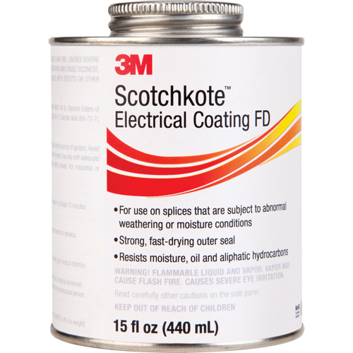Scotchkote Electrical Coating FD, Clear, 15 oz., Can The Estey Group
