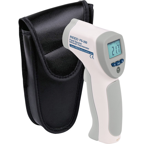 Food Service Infrared Thermometer, -4°- 392° F ( -20° - 200° C )/-58°- 4° F ( -50° - -20° C ), 8:1, Fixed Emmissivity The Estey Group