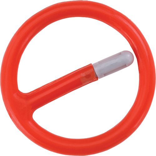 Bague de retenue avec jauge d'&eacute;crasement, 3/4", Plastique The Estey Group