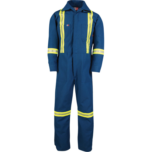 Dupont Nomex&reg; IIIA Deluxe Coveralls, Size 3X-Large (Tall), Royal Blue, 6 cal/cm² The Estey Group
