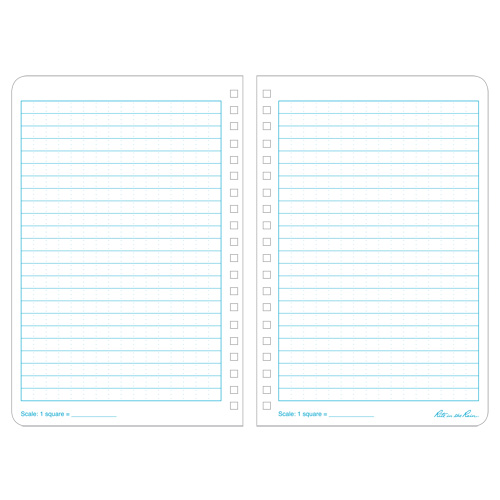 Side-Spiral Notebook, Soft Cover, Yellow, 64 Pages, 4-5/8" W x 7" L The Estey Group