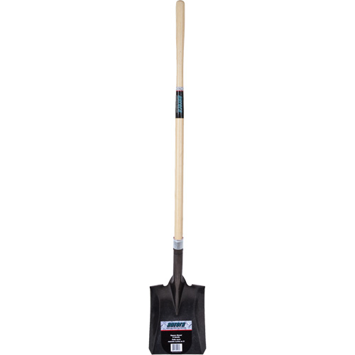 Pelle carr&eacute;e robuste, Bois dur, Lame Acier au carbone, Manche en Droit, Longueur 48" The Estey Group