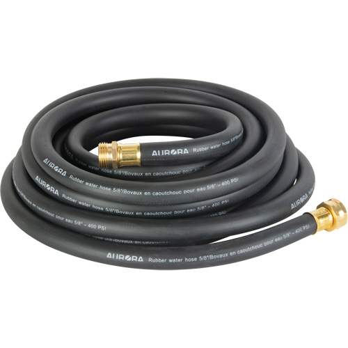 Tuyau en caoutchouc de calibre entrepreneur, Caoutchouc, 5/8" dia x 25' The Estey Group