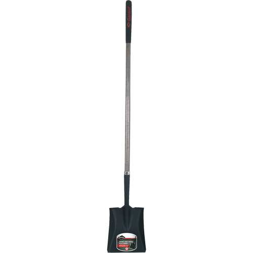 Square Point Shovel, Wood, Ergonomic Straight Handle, 62" Long The Estey Group