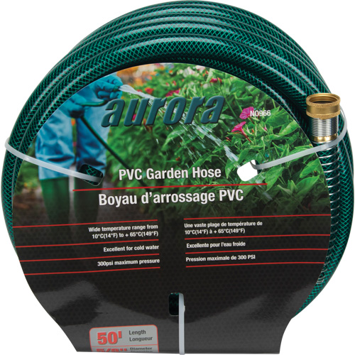 Tuyau de jardin, PVC, 5/8" dia x 50' The Estey Group