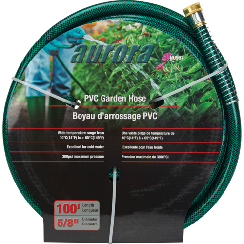 Garden Hose, PVC, 5/8" dia. x 100' The Estey Group
