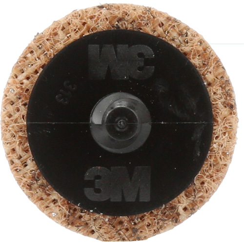 Disque de conditionnement de surface Roloc Scotch-Brite, 1-1/2" dia., Grain Cors&eacute;, Oxyde d'aluminium The Estey Group