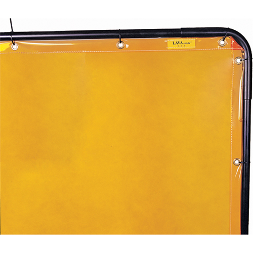 Rideau Lavashield, 68,5" x 68,5", Transparence &eacute;lev&eacute;, Jaune The Estey Group