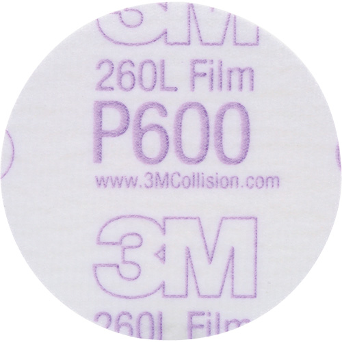 Gold Hookit Disc, 3" Dia., P600 Grit, Aluminum Oxide, C-Weight The Estey Group