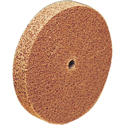 Scotch-Brite Cut & Polish Unitized Wheel, 6" x 1/8", 1/2" Arbor, Coarse Grit, Aluminum Oxide The Estey Group