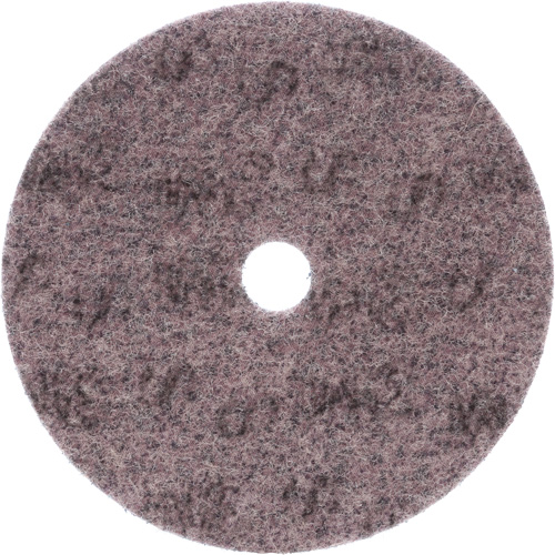 Disques de conditionnement de surface &agrave; boucles et crochets Scotch-Brite, 7" dia., Grain Cors&eacute;, C&eacute;ramique The Estey Group