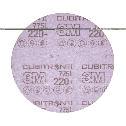3M Hookit Film Disc, 6" Dia., 220+ Grit, Ceramic, C-Weight The Estey Group