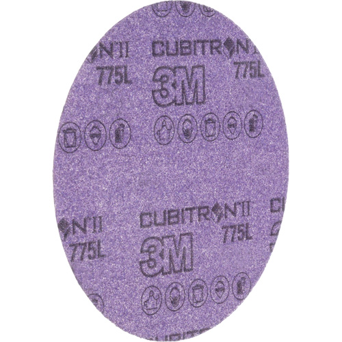 Disque en pellicule s&eacute;rie 775L Cubitron II Hookit, dia 6", Grain 240+, C&eacute;ramique, 3 mils The Estey Group