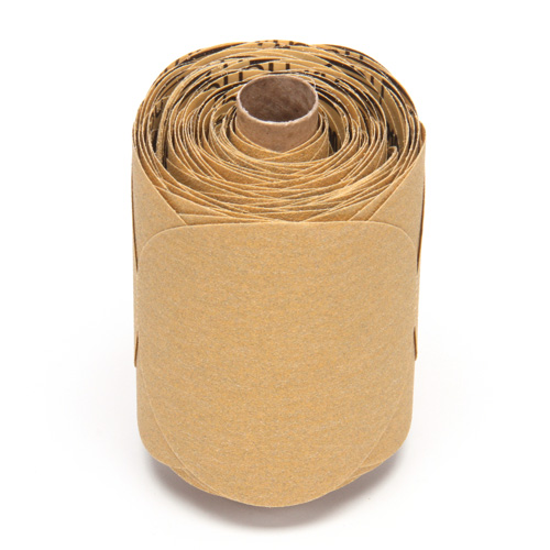 Stikit Gold Paper 216U Disc Roll, Aluminum Oxide, 5" W x 52' L, P100 Grit The Estey Group