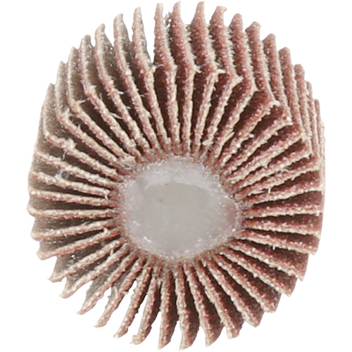 Flap Disc 747D, Aluminum Oxide/Ceramic, 80 Grit, 1" x 1" x 1/4" The Estey Group
