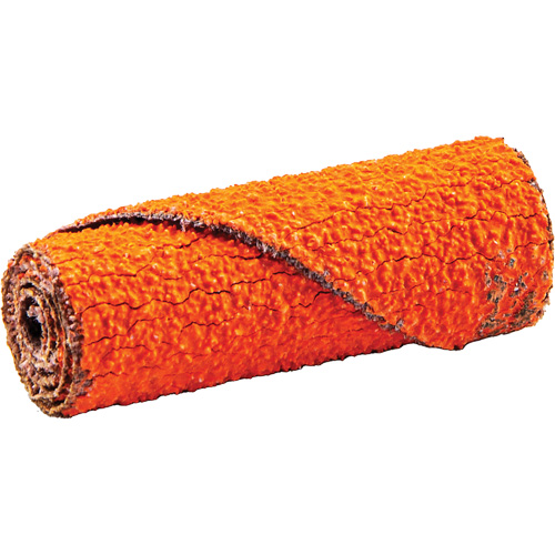 Cartridge Roll, 60 Grit, 1/2" Dia., Ceramic Alumina, 1-1/2" L, 1/8" Arbor The Estey Group