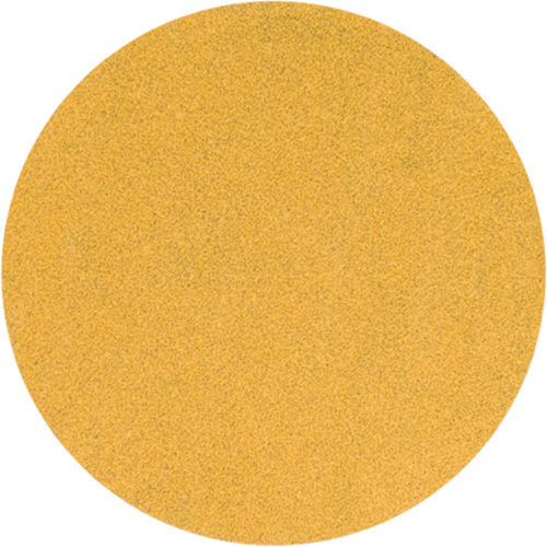 Disque de ponçage jaune &agrave; boucles & crochets, 5" dia., Grain P220, Oxyde d'aluminium The Estey Group