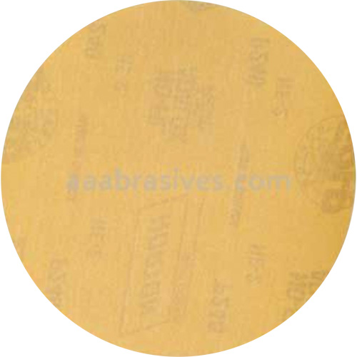 Disque de ponçage sans remplissage &agrave; boucles & crochets Adalox Gold Reserve, 5" dia., Grain P320, Oxyde d'aluminium The Estey Group