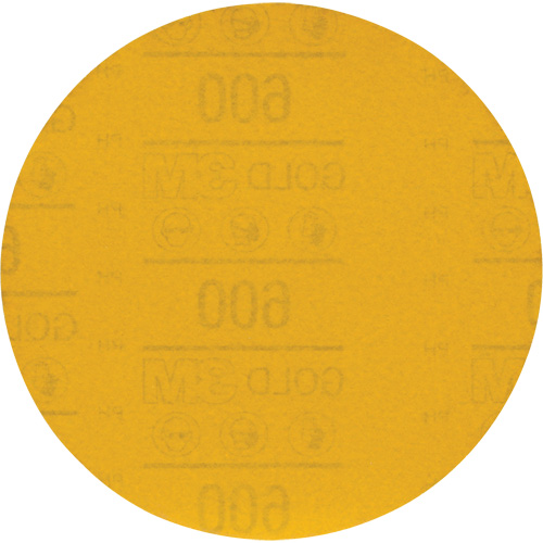 Disque abrasif dor&eacute; Hookit 09260, dia 6", Grain 600, Oxyde d'aluminium, Poids C The Estey Group
