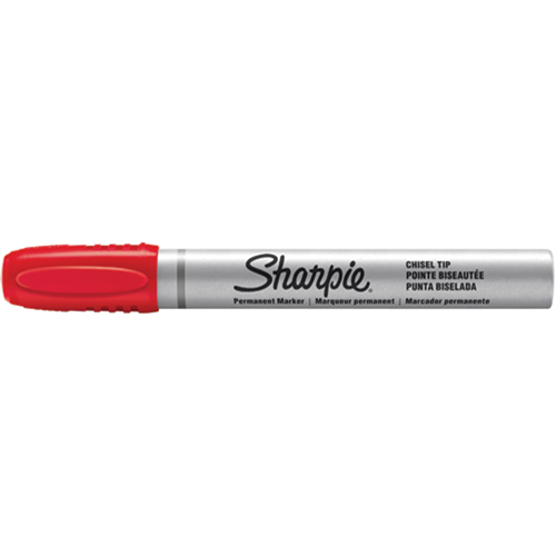 Permanent Markers - Berol Liquid Tip, Red, Chisel Tip The Estey Group