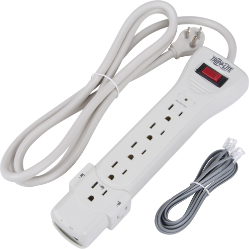 Protect-It Surge Suppressors, 7 Outlets, 1080 J, 1800 W, 6' Cord The Estey Group