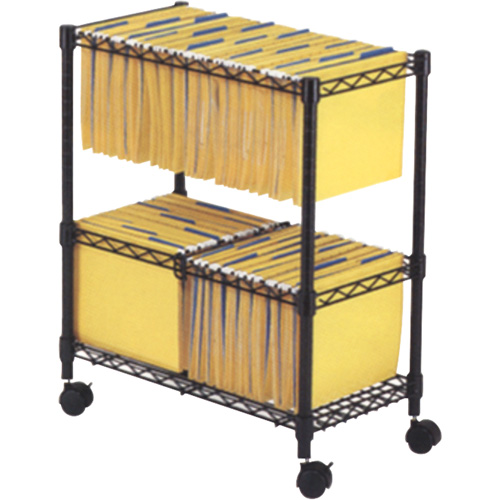 File Carts- 2-tier Rolling File Cart The Estey Group