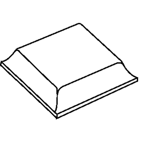 Bumpon Tapered Square Protective Bumpers The Estey Group