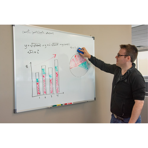 White Board, Magnetic, 36" W x 24" H The Estey Group