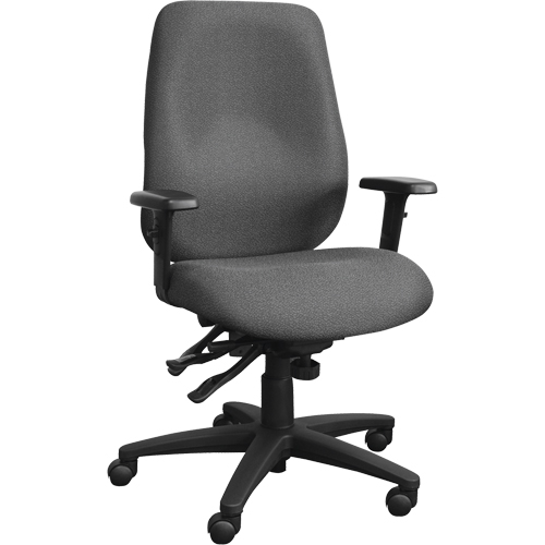Chaises ergonomiques Cierra , Tissu, Gris, Capacit&eacute; 250 lb The Estey Group