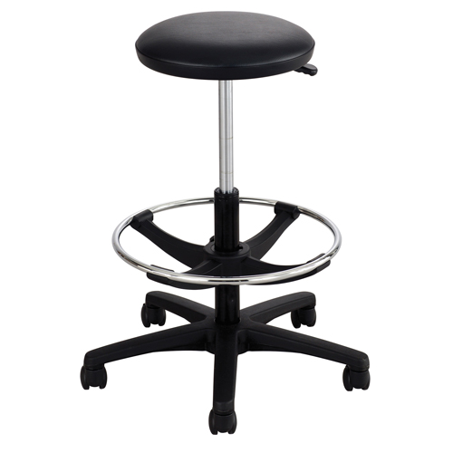 Extended-Height Stool, Drafting, Adjustable Height, 250 lbs. Capacity The Estey Group