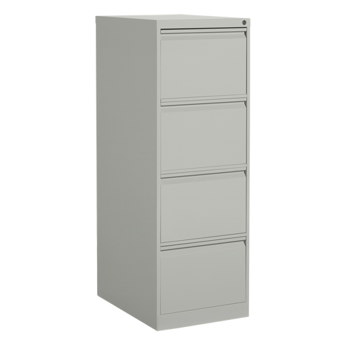 Classeur vertical, Acier, 4 tiroirs, 18-1/7" la x 25" p x 52" h, Gris The Estey Group