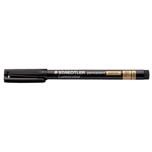 Lumocolor&reg; Permanent Marker, Black, Fine Tip The Estey Group