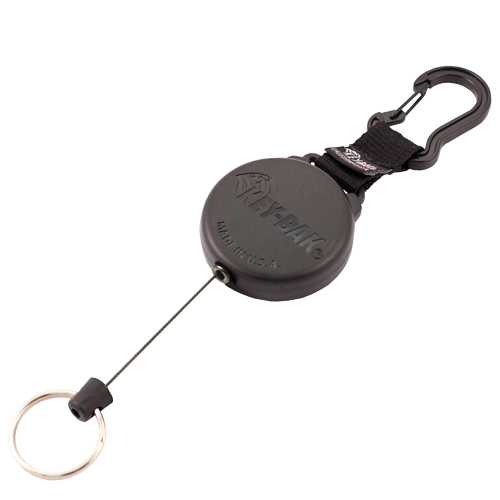 Securit Key Chains, Polycarbonate, 48" Cable, Carabiner Attachment The Estey Group