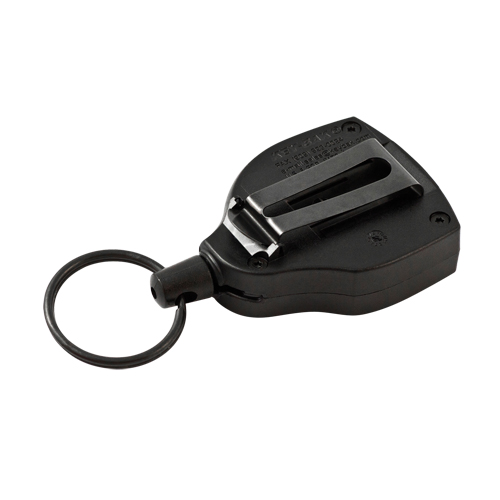 Super48 Heavy-Duty Retractable Key Holder, Polycarbonate, 48" Cable, Belt Clip Attachment The Estey Group