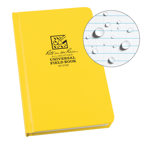 Livre reli&eacute;, Couverture rigide, Jaune, 160 Pages, 4-5/8" , 7-1/4"  The Estey Group