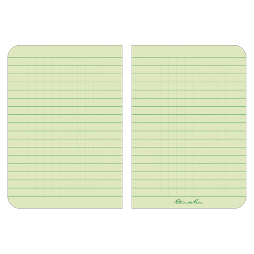 Livre m&eacute;mo, Couverture souple, Vert, 112 Pages, 3-1/2" , 5"  The Estey Group
