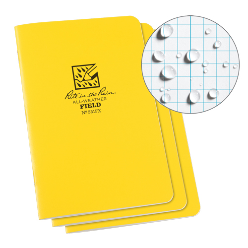 Notebook, Soft Cover, Yellow, 48 Pages, 4-5/8" W x 7" L The Estey Group
