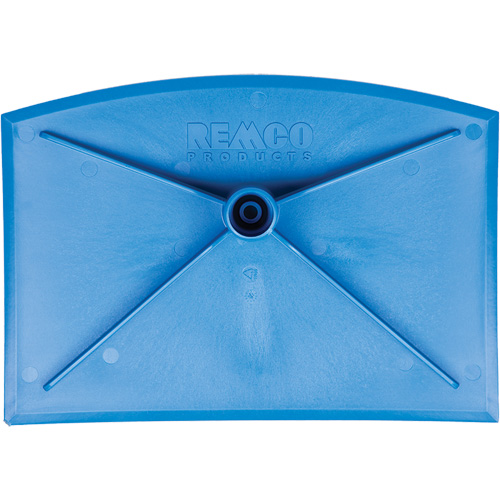 Food Hoe Head, Blue, 8" W x 11-1/4" L The Estey Group