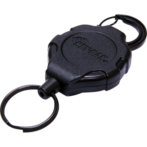 Ratch-It Locking Keychain, Plastic, 48" Cable, Carabiner Attachment The Estey Group
