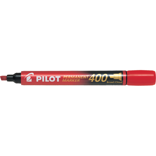 400 Permanent Marker, Red, Chisel Tip The Estey Group