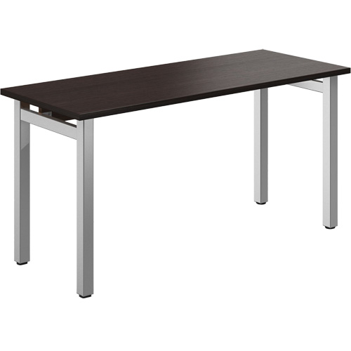 Table bureau Newland, 29-7/10" lo x 60" la x 29-3/5" h, Brun fonc&eacute; The Estey Group