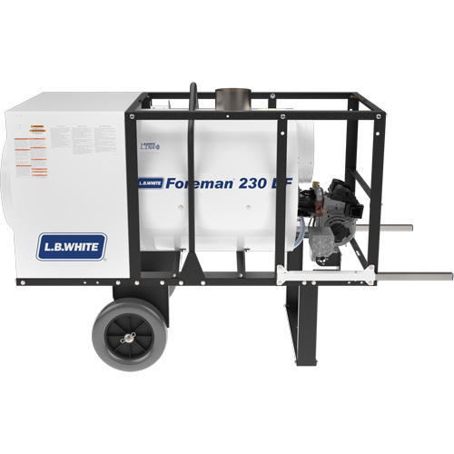Foreman&reg; 230 Indirect-fired Portable Heater, Radiant Heat, Natural Gas, 230000 BTU/H The Estey Group