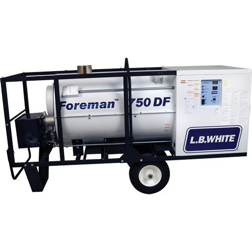 Foreman&reg; 750 Indirect-fired Portable Heater, Radiant Heat, Natural Gas, 750000 BTU/H The Estey Group