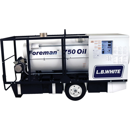Foreman&reg; 750 Indirect-fired Portable Heater, Oil Filled, Kerosene, 750000 BTU/H The Estey Group