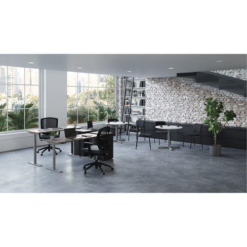 Newland Height-Adjustable Rectangular Table The Estey Group