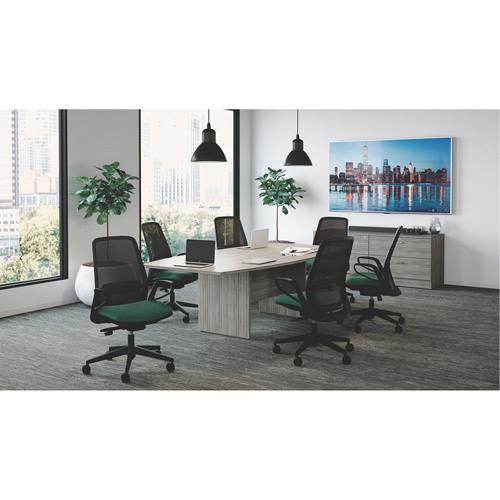 Newland Boat-Shaped Conference Table The Estey Group
