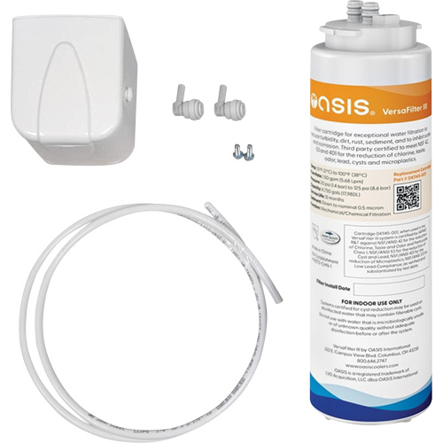 Trousse de filtre universel Versafilter III, Utilize avec Abreuvoirs OASIS/Remplisseurs de bouteille OASIS The Estey Group