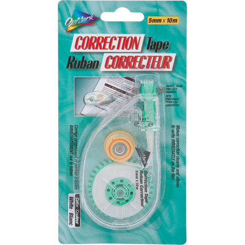 Ruban correcteur pour gauchers et droitiers The Estey Group