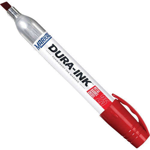 Dura-Ink&reg; Markers - #25 Felt-Tip, Red, Chisel Tip The Estey Group
