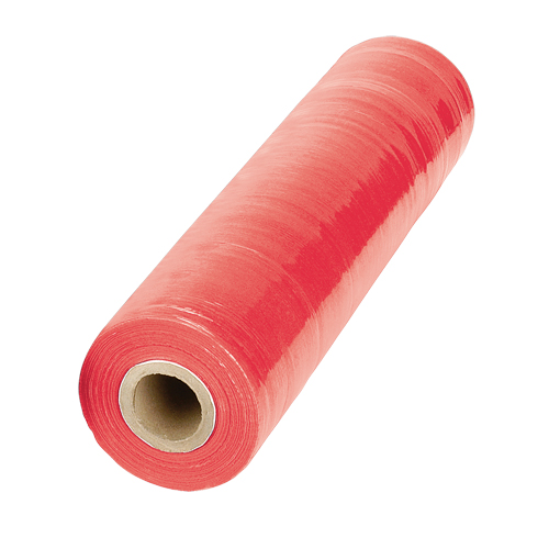 Stretch Wrap, 80 Gauge (20.3 micrometers), 18" x 1000', Red The Estey Group